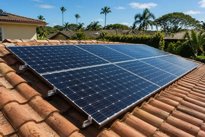 Installation de panneaux solaires à Cox